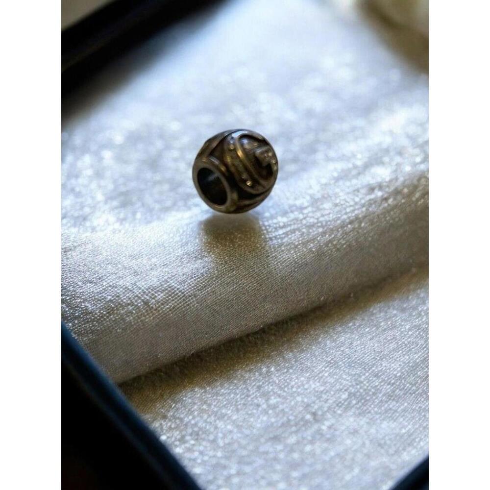 Brighton Letter G Alphabet Silver plated  Bead